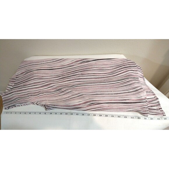 APT.9 WOMANS MEDIUM BLOUSE STRIPED DOTTED SLEEVELESS MOCK CHIC TUNIC RETRO FLOWY - Picture 11 of 12